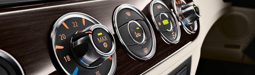 Car climate control knobs